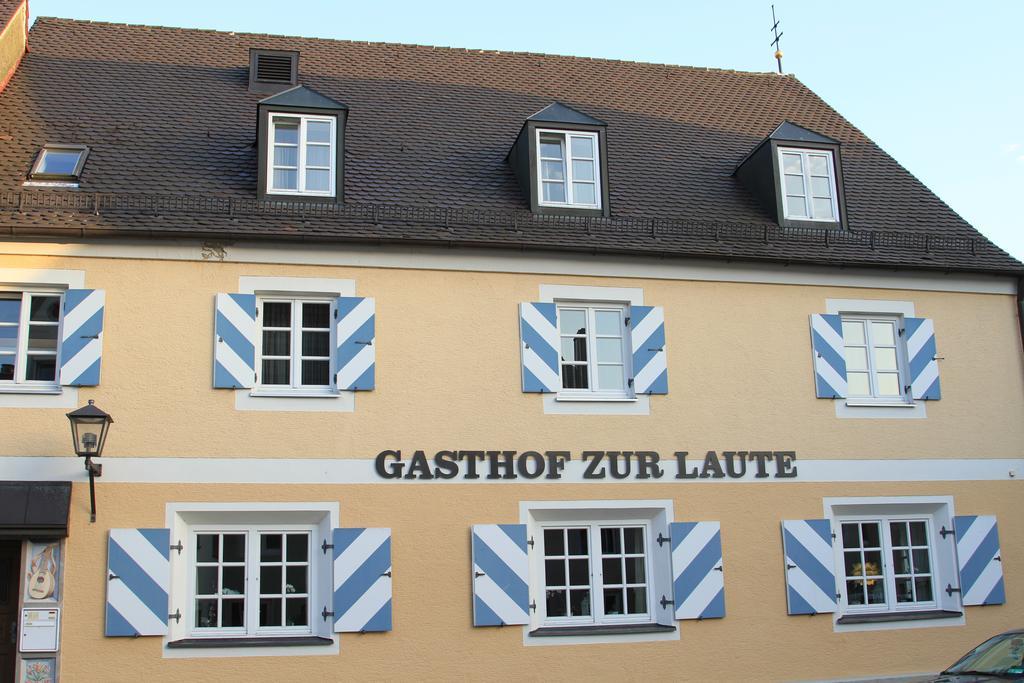Hotel Garni Zur Laute ميندلهايم المظهر الخارجي الصورة